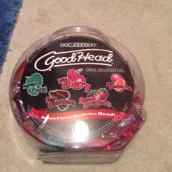 Good head delight gel 5 different flavors