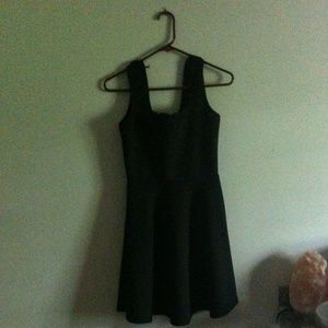 scalloped sk8 dress