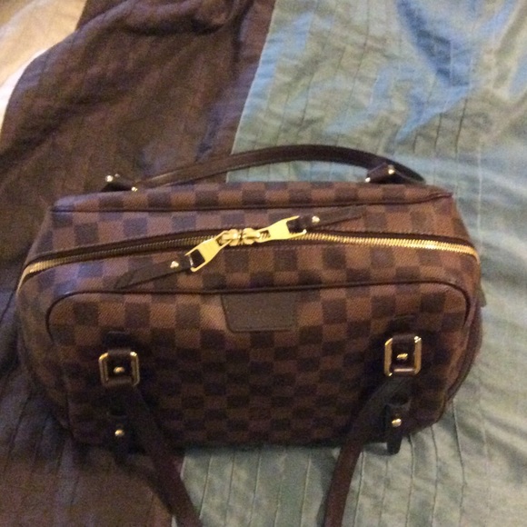 Authentic Louis Vuitton Canvas Rivington GM - Picture 4 of 4