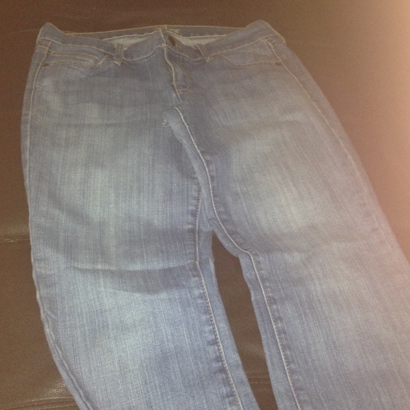 Light blue jeans