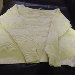 Off white chunky sweater