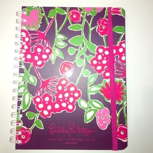 Lilly Pulitzer Agenda w/ Stickers & Artwork (2011)
