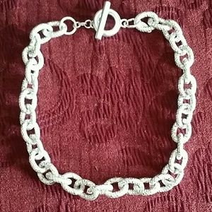 Silver Rope Choker