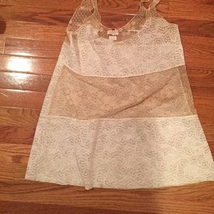 Free people lace tank top