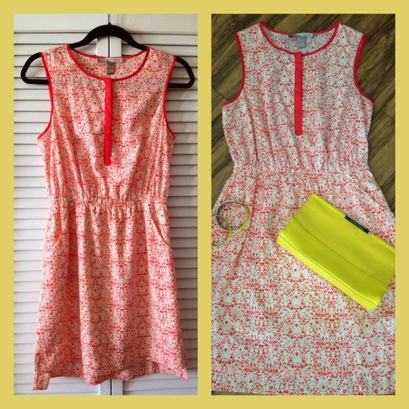 Citrus orange dress from the Forever 21