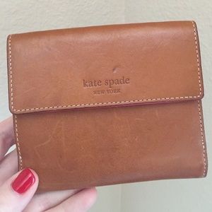 Kate spade camel color wallet