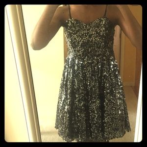 Selling Sequins Filled Cocktail Dress