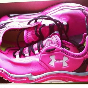 Under Armour Pink Running Shoes