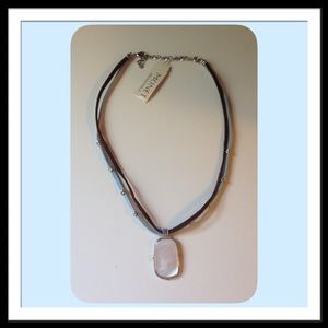 Monet Necklace with Mother of Pearl pendant