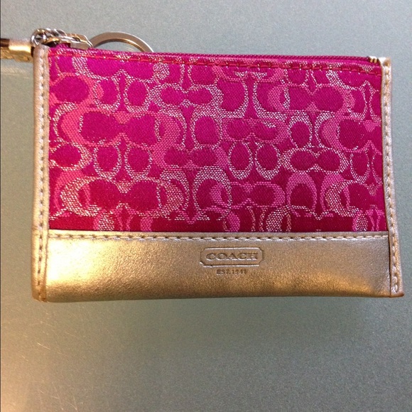 Coach coin/card case
