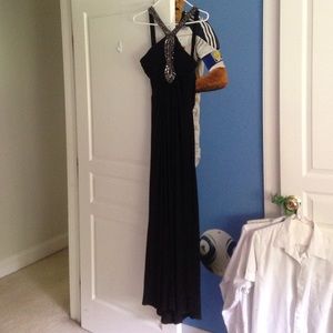 black prom dress/evening gown