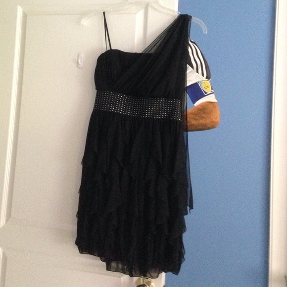 black dress