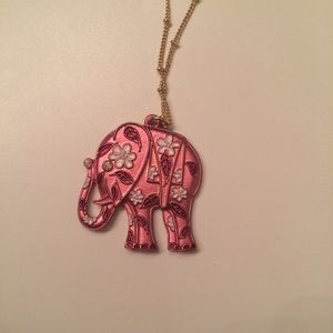 Lauren Conrad elephant necklace