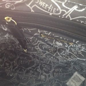 Inside pics of Betsy Johnson bag.