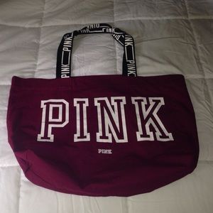 Pink tote