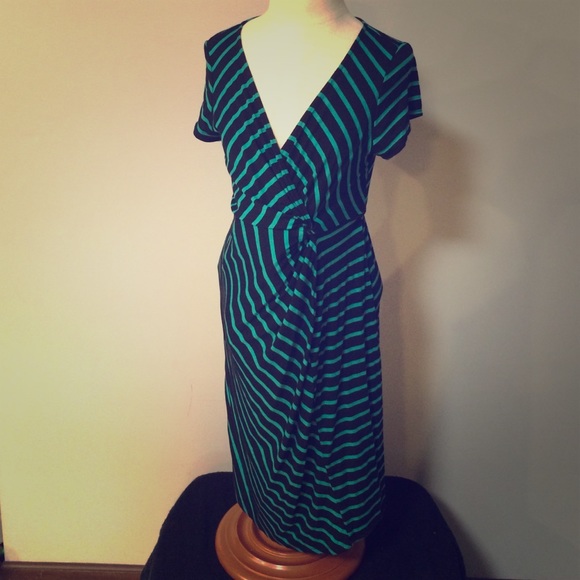Maternity knit knee length dress