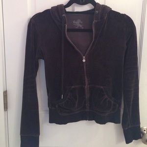 Black zip up