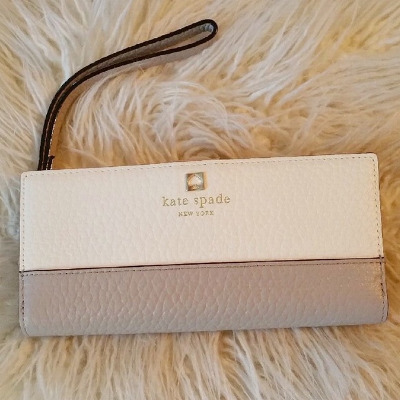 Kate Spade Buttermilk Clutch NWT