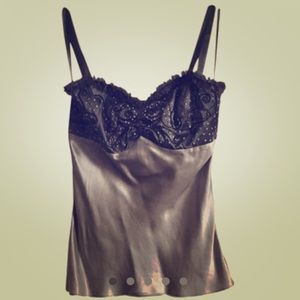 White House black market silk tank