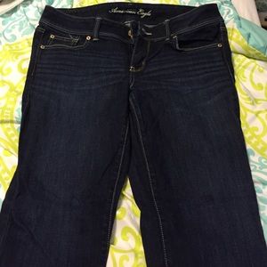 Dark wash American Eagle jeans