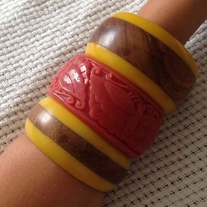Chunky bangles bundle