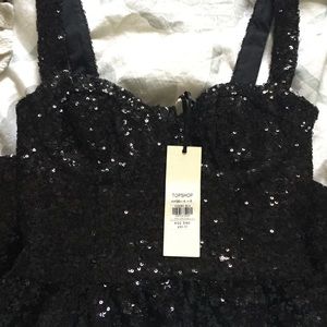 Little black dress from London Topshop