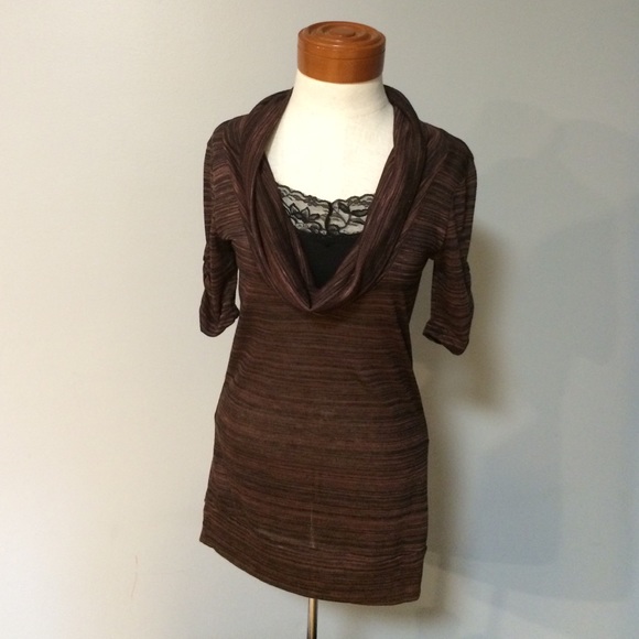 Knit tunic 2 pc look