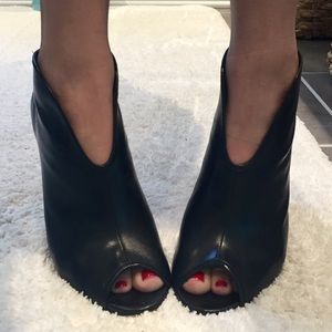 Vince Camuto Leather High Heeled Booties