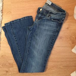 1/2 Hailey Flare short jeans from Aeropostale