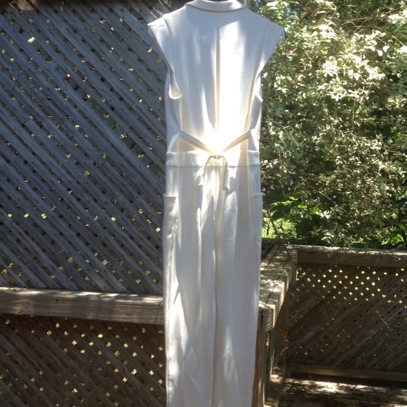 Cream Jumpsuit - Picture 3 of 8