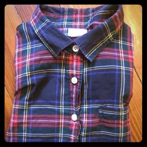 J.crew Tartan Perfect Shirt