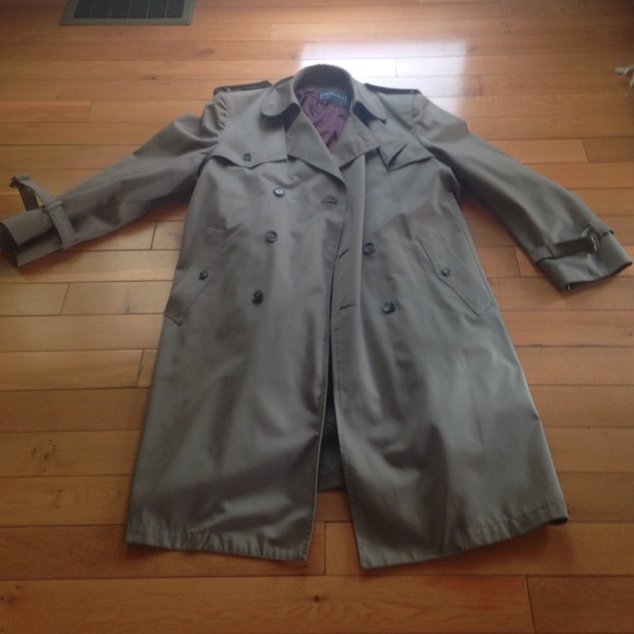 Christopher Hayes male trench coat