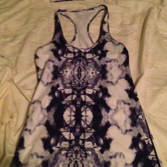 Lululemon CRB with matching headband- inkblot