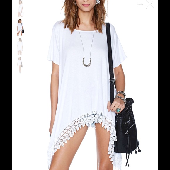 Nasty gal on your side tee