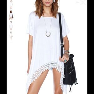 Nasty gal on your side tee