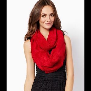New with tags beautiful hot red scarf