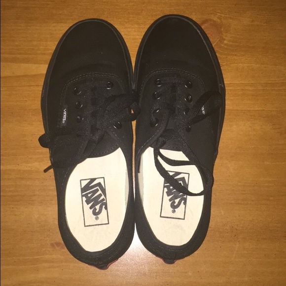 vans low thick sole low top shoes