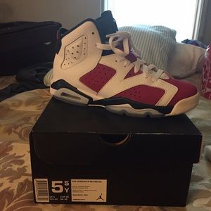 Jordan 6 retro. Carmine's size 5.5