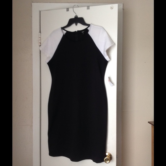 Black and white dress