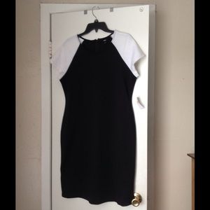 Black and white dress