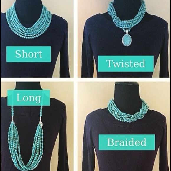 Multi-way Acapulco beaded necklace