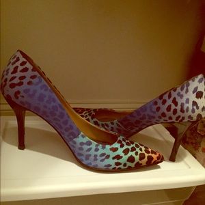 Multicolor Nine West heels size 8