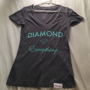 Diamond supply co. Women's t-shirt.