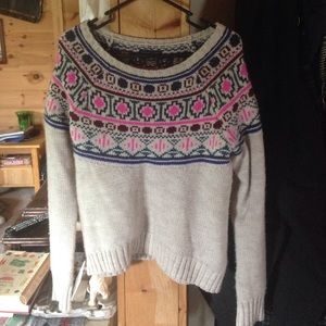 American Eagle Fair Isle Sweater