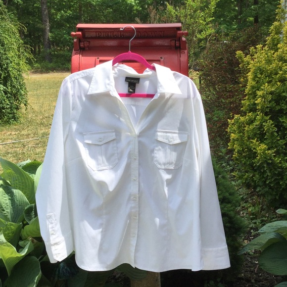 White long sleeve blouse