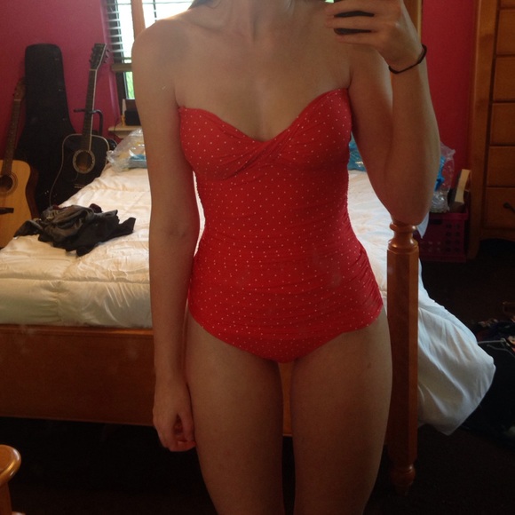 Vintage Polka Dot Bathing Suit