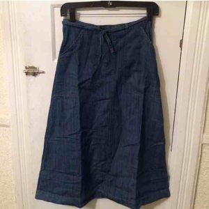 Free People bluebell midi skirt