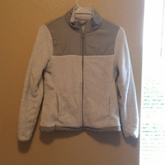 Grey and white jacket