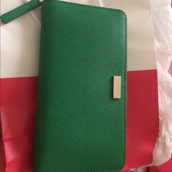 Green Kare Spade Wallet