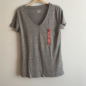 Grey V Neck